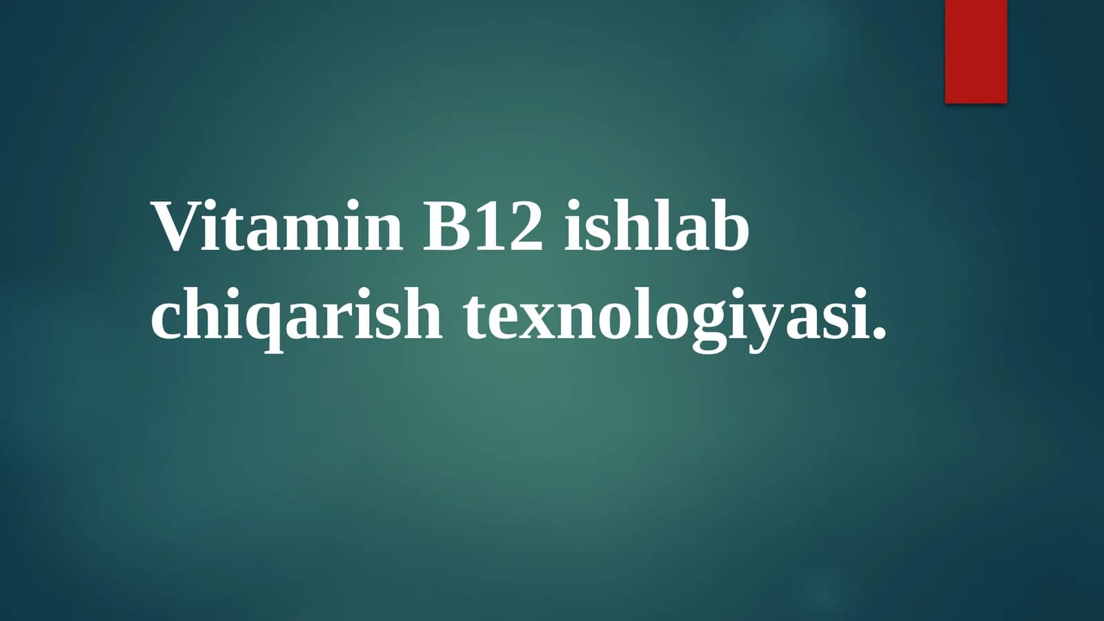 B12 vitamini