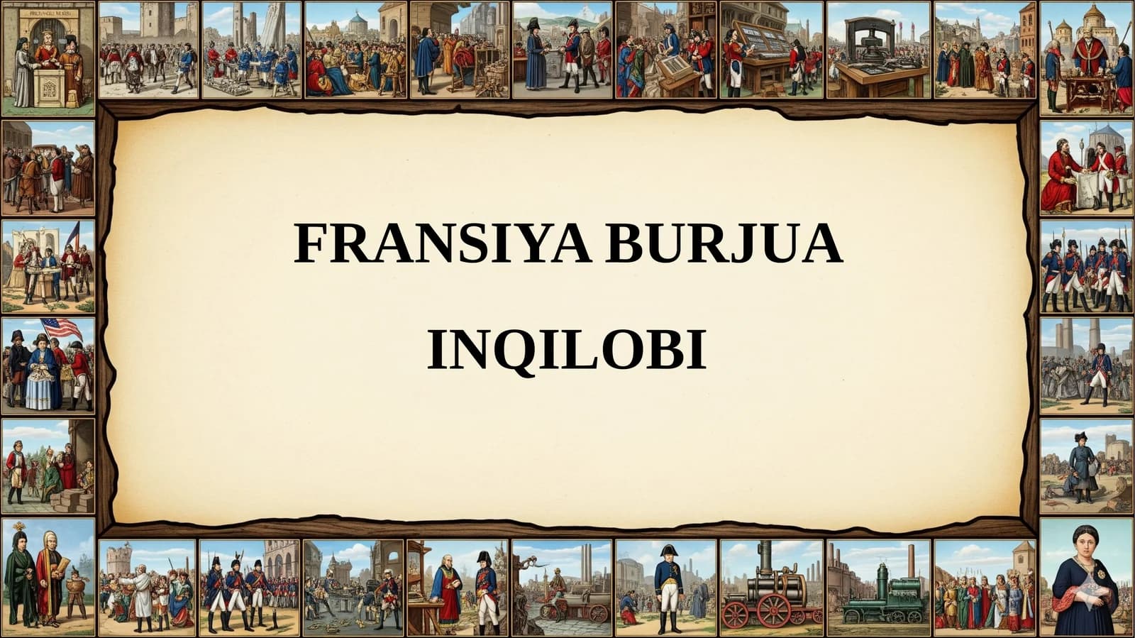 FRANSIYA BURJUA INQILOBI