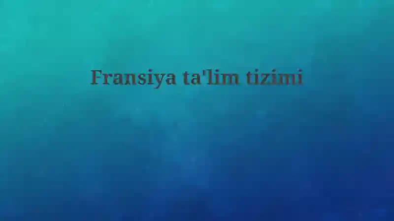 Fransiyata'limtizimi