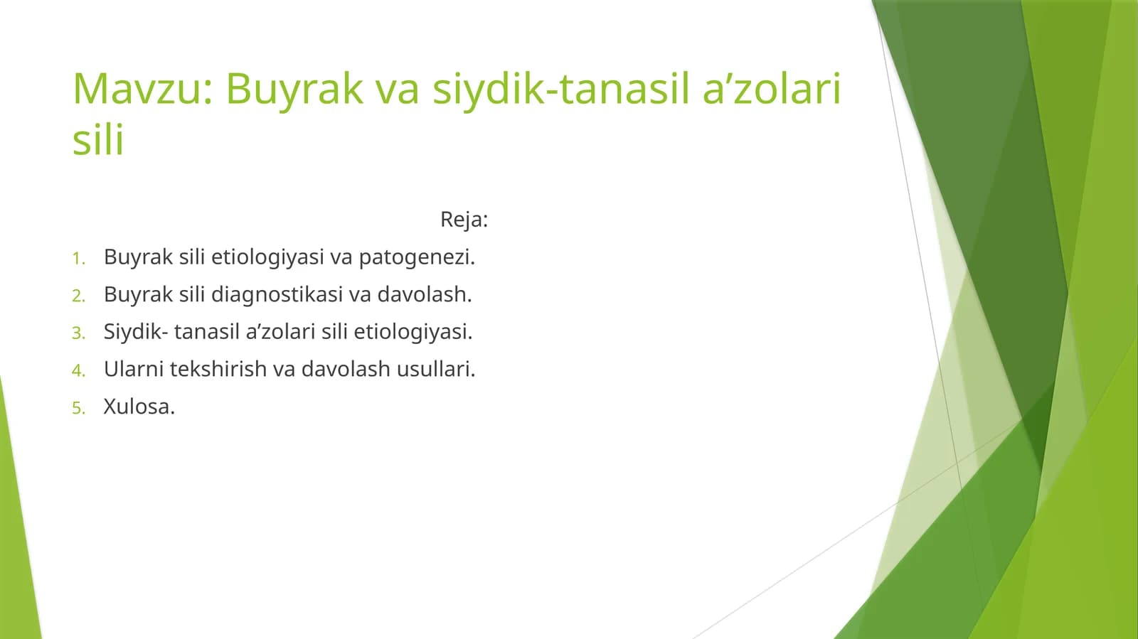 Buyrakvasiydik-tanasila’zolarisili