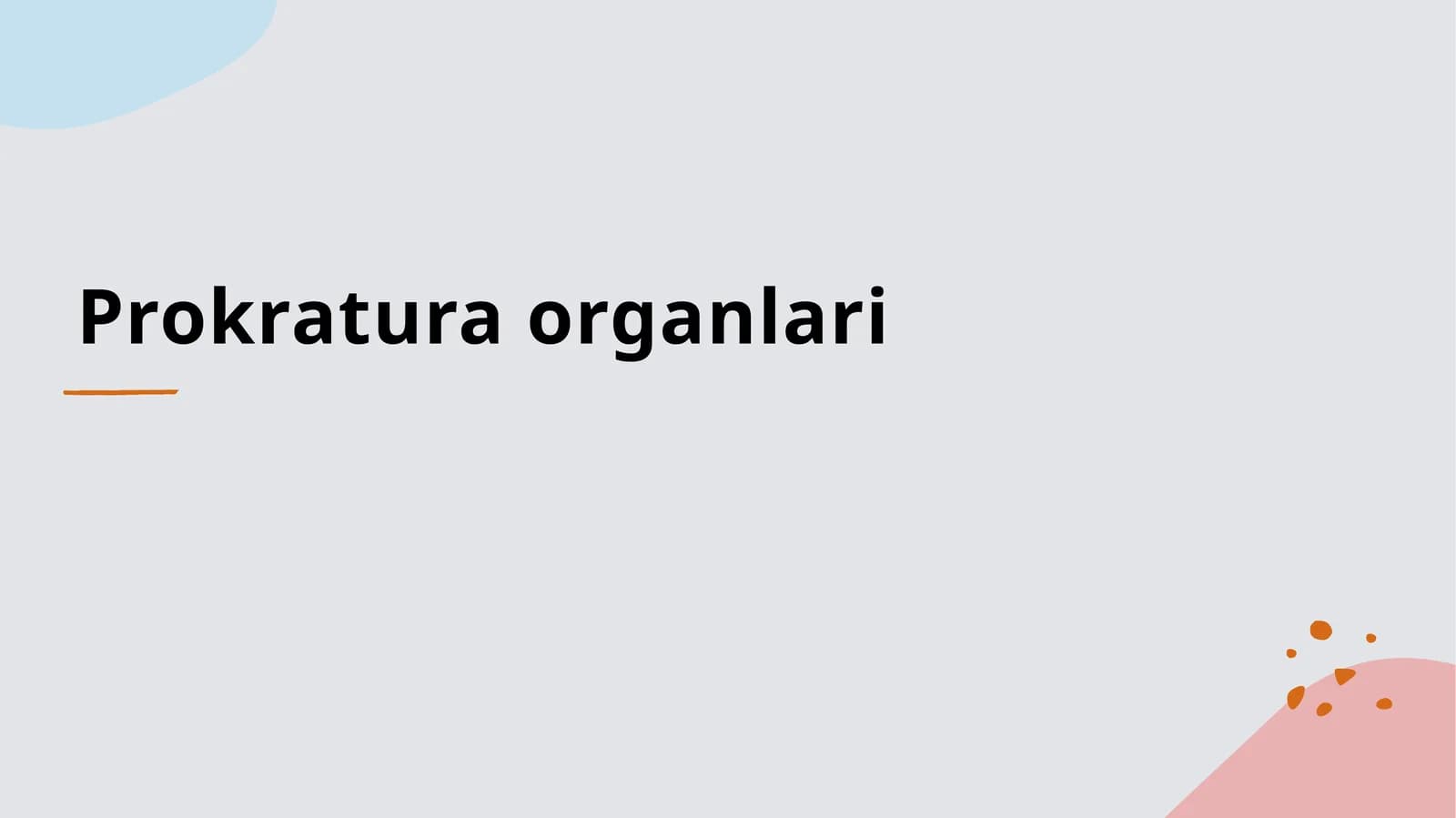 Prokratura organlari