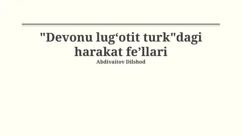 O'tishli fe'llar: ta'rif va xususiyatlari