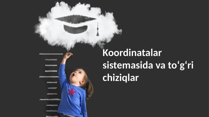 To'g'ri chiziq tenglamasi