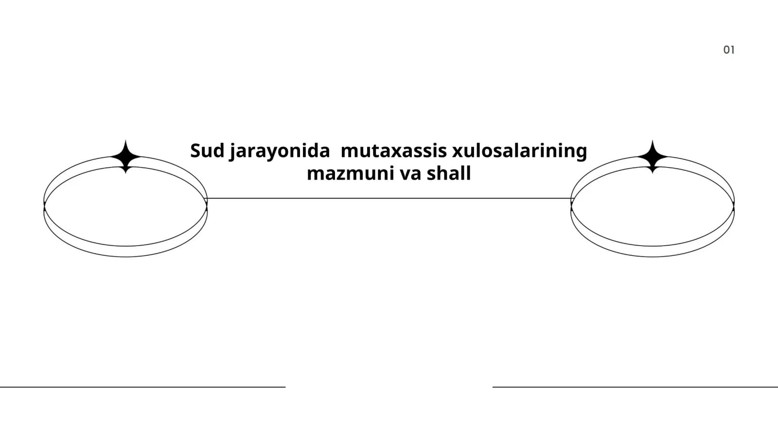 Sud jarayonida mutaxassis xulosalarining mazmuni va shall