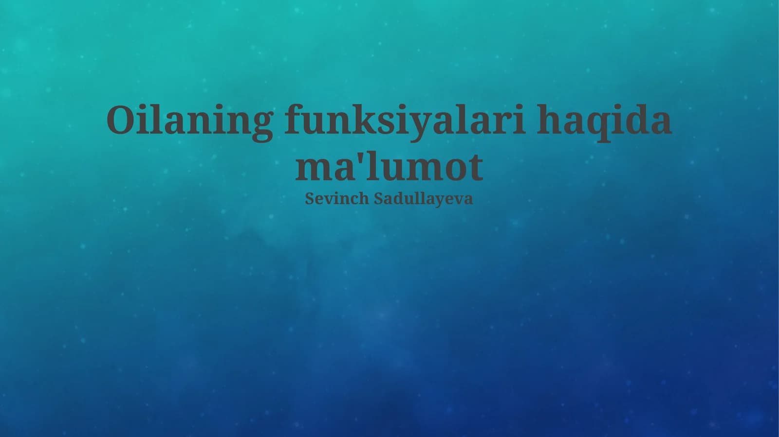 Neftning funksiyalari haqida ma'lumot