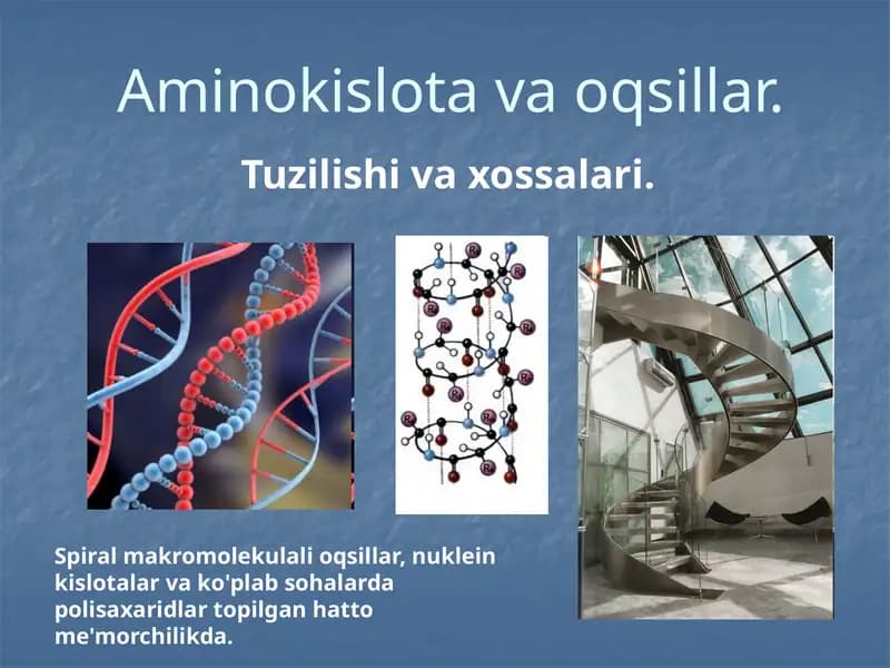 Aminokislotavaoqsillar