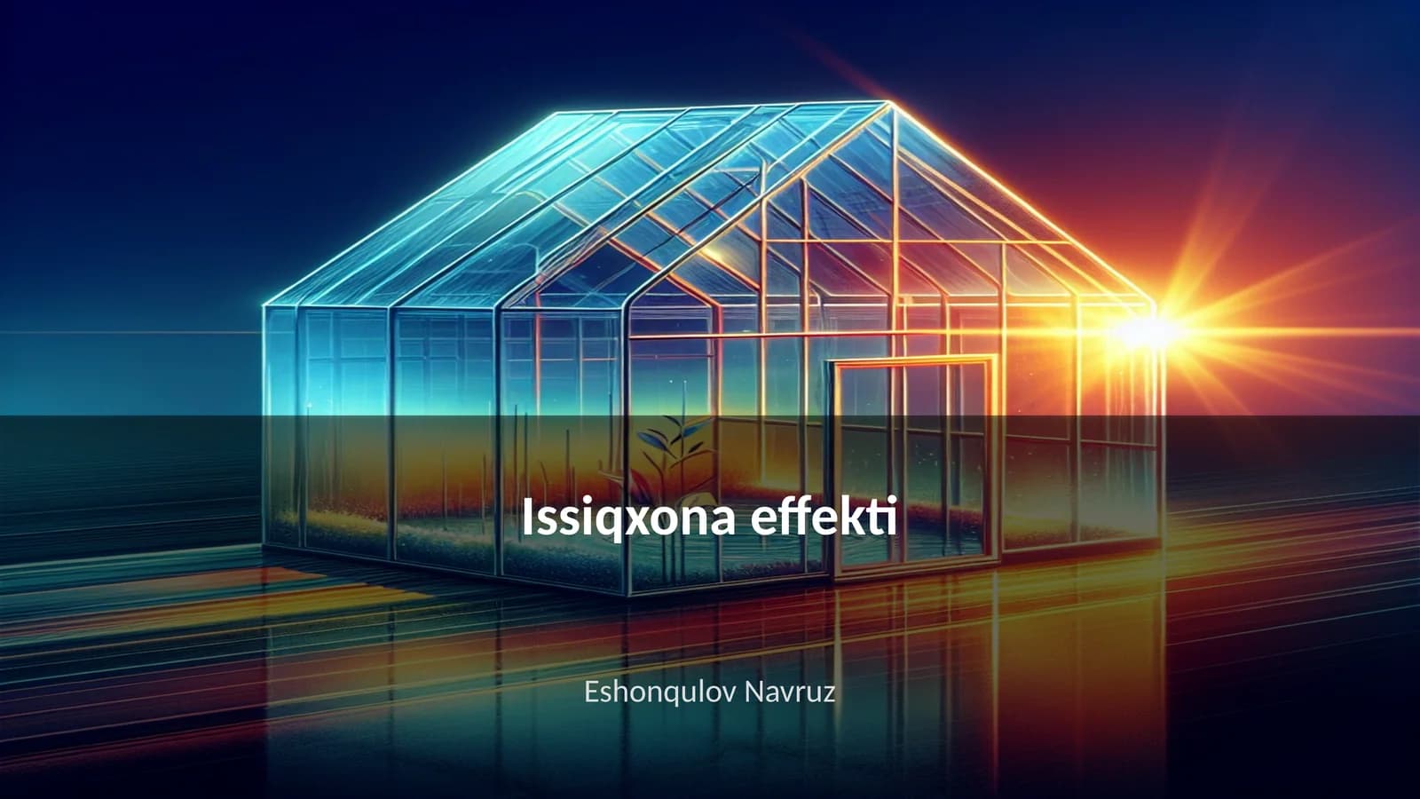 Issiqxona effekti