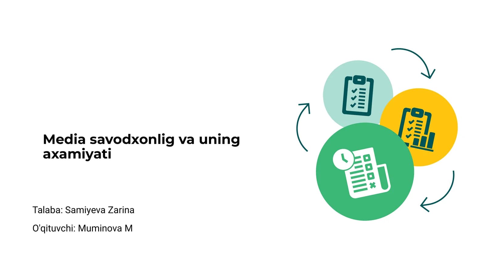 Media savodxonlig va uning axamiyati