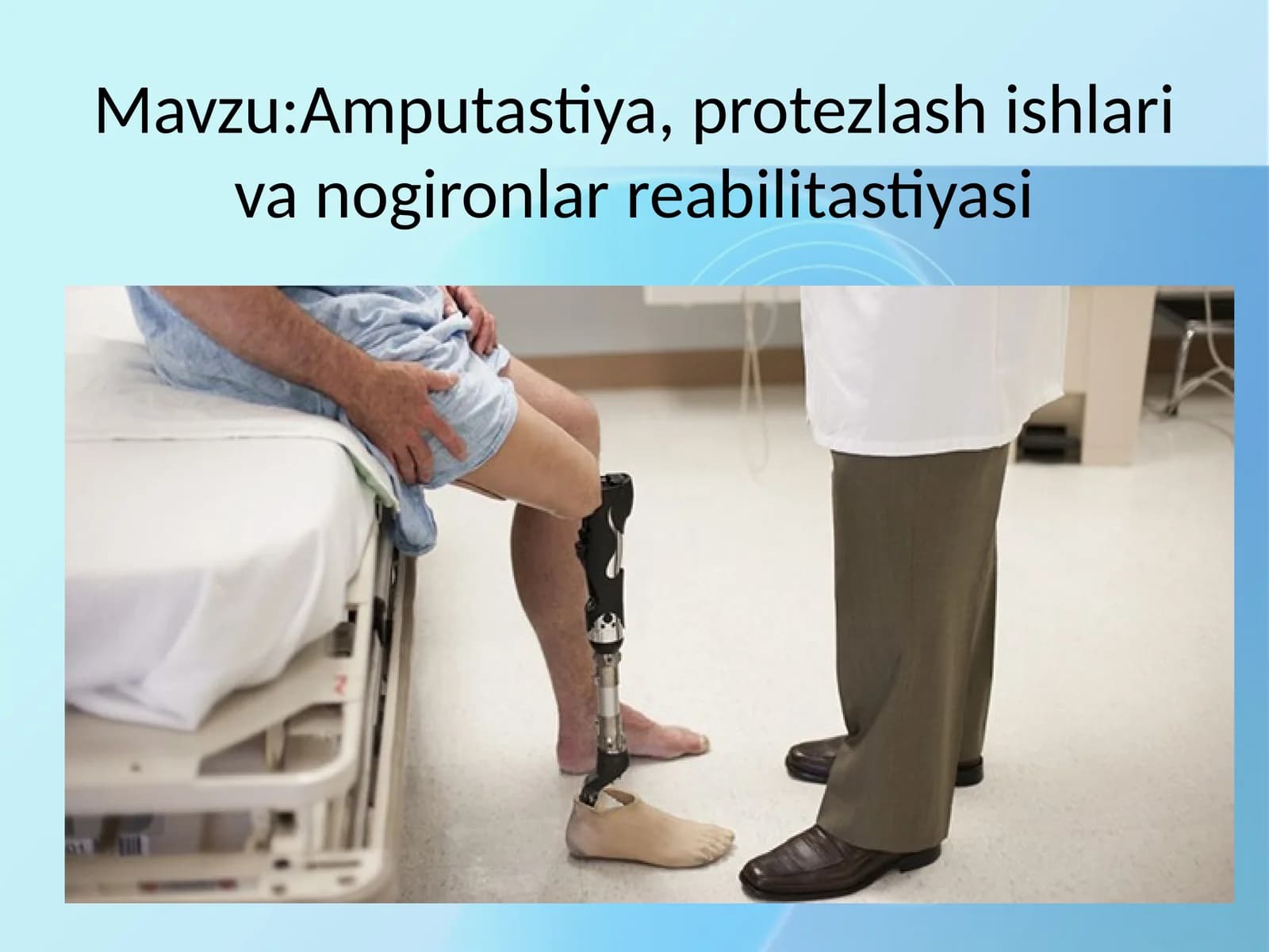 Amputatsiya va ekzoartikulyatsiya