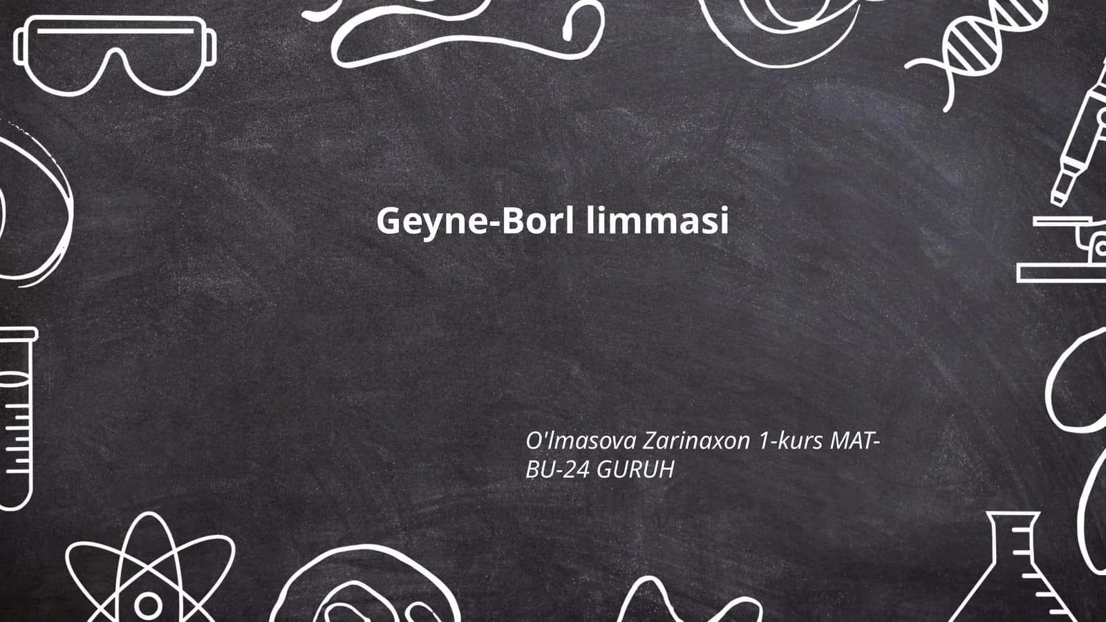 Geyne-Borl lemmasi