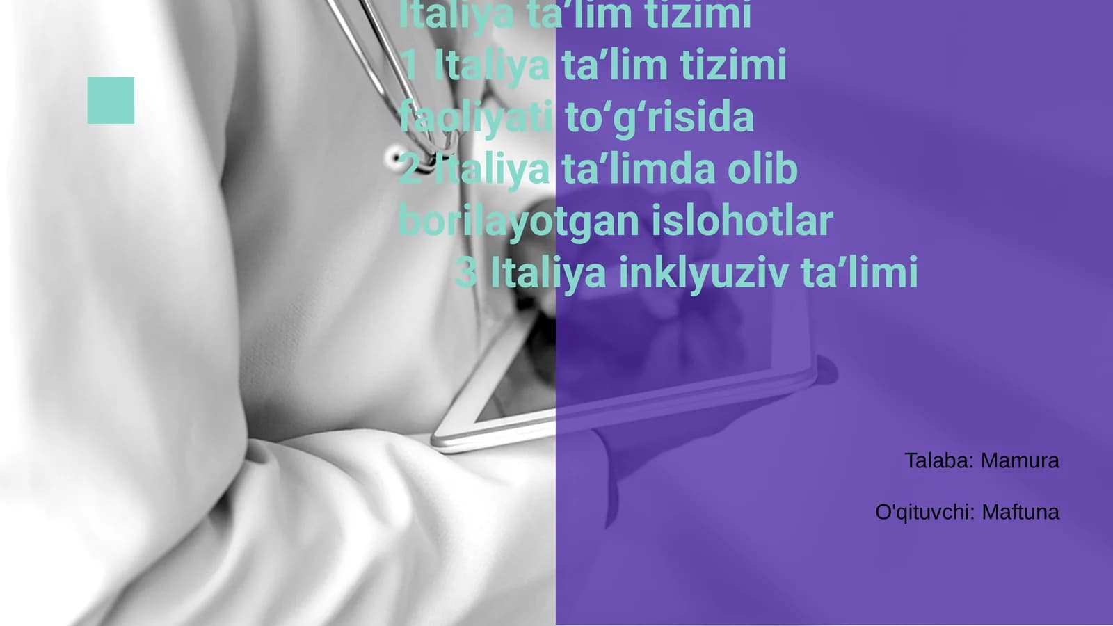 Italiya taʼlim tizimi