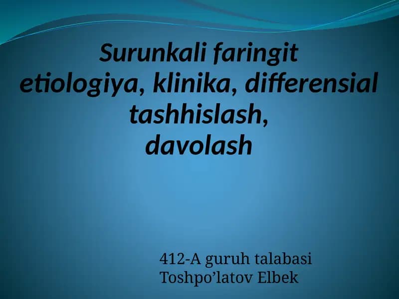 SURUNKALI FARINGIT