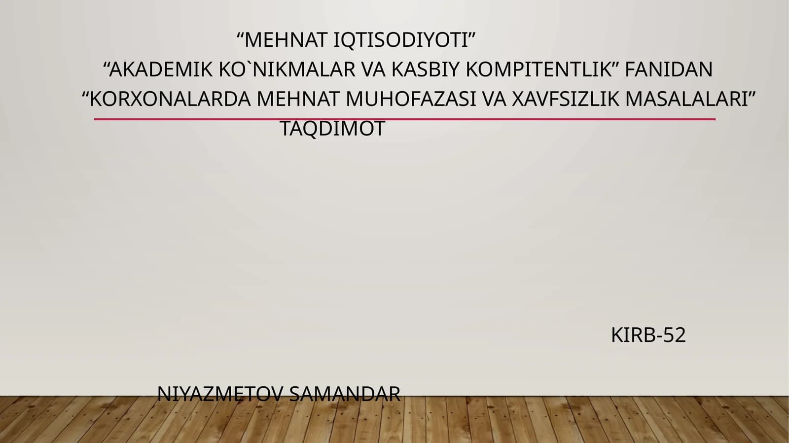 Mehmat Iqtisodiyoti