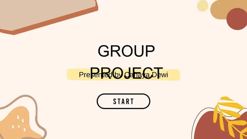 Group Project Presentation