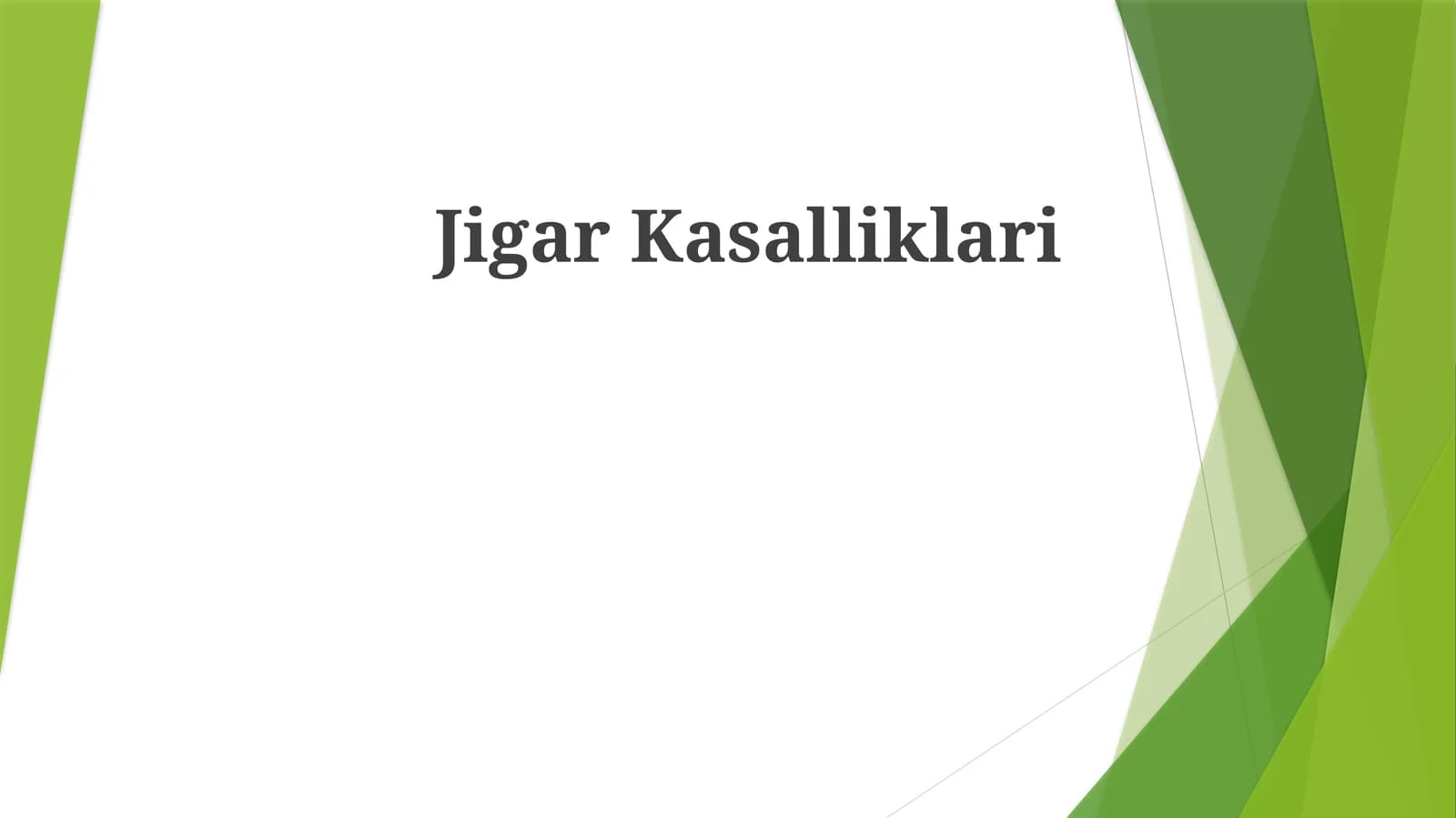 JigarKasalliklari