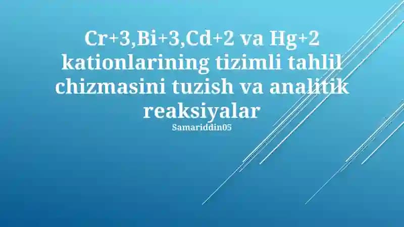 Tizimli Tahlil Sxemasi
