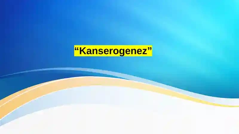 Kanserogenez . Kantserogenez asoslari
