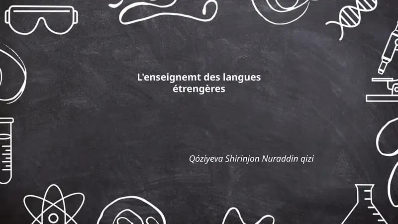 Approches méthodologiques en didactique des langues étrangères