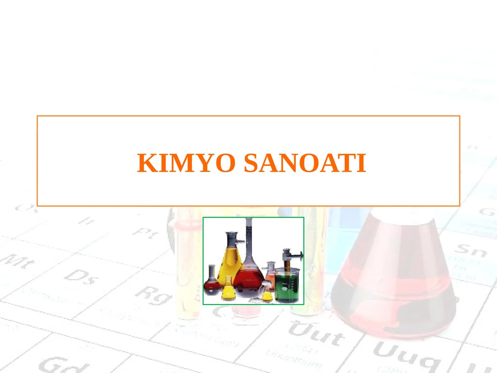 Kimyo Sanoati