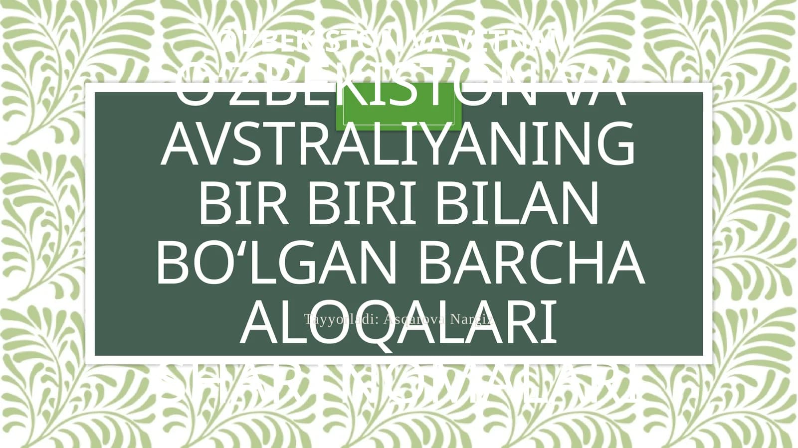 Oʻzbekiston va Vetnam