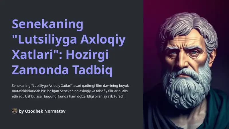 "Lutsiliyga Axloqiy Xatlari"
