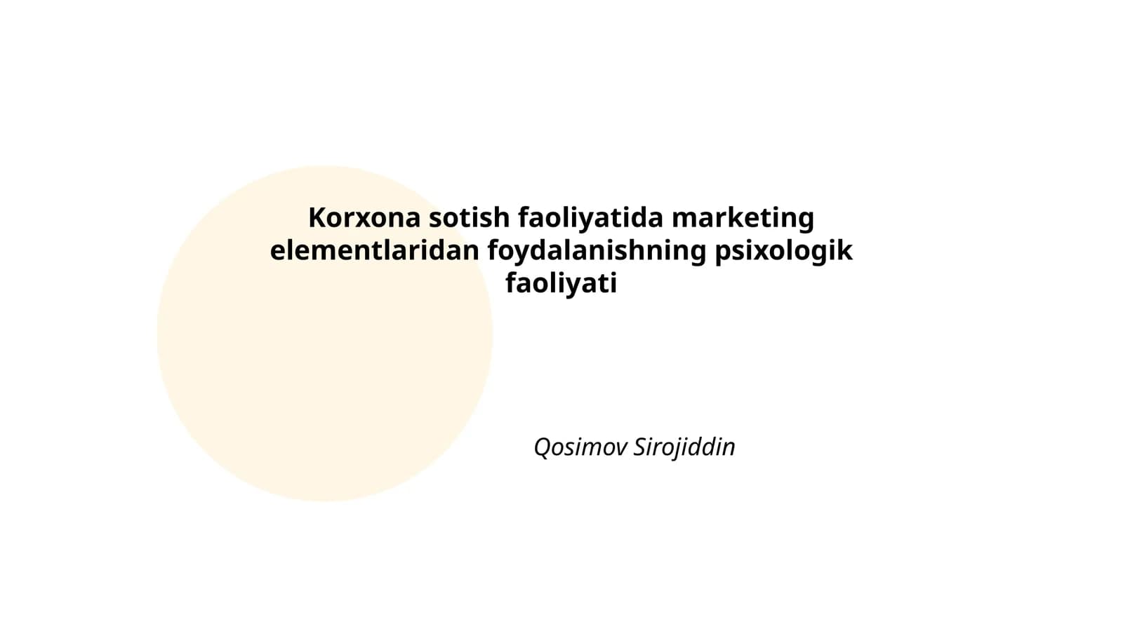 Raqobatbardoshlikni oshirishda psixologik elementlar