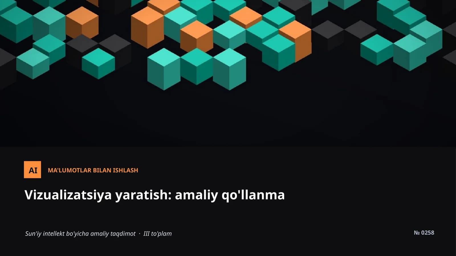 Sun'iy intellekt bo'yicha amaliy taqdimot