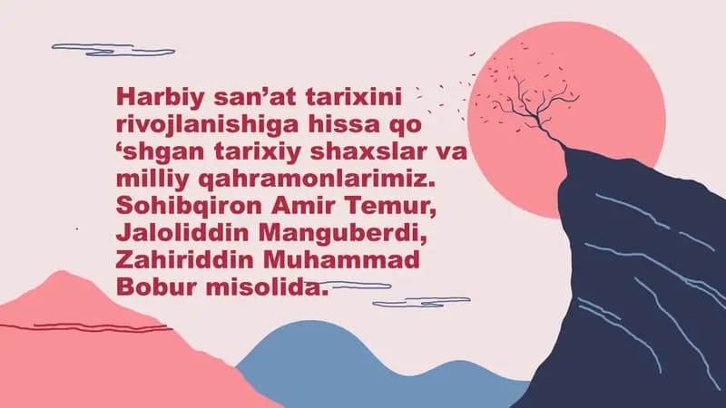Harbiy San'atning Rivojlanishi