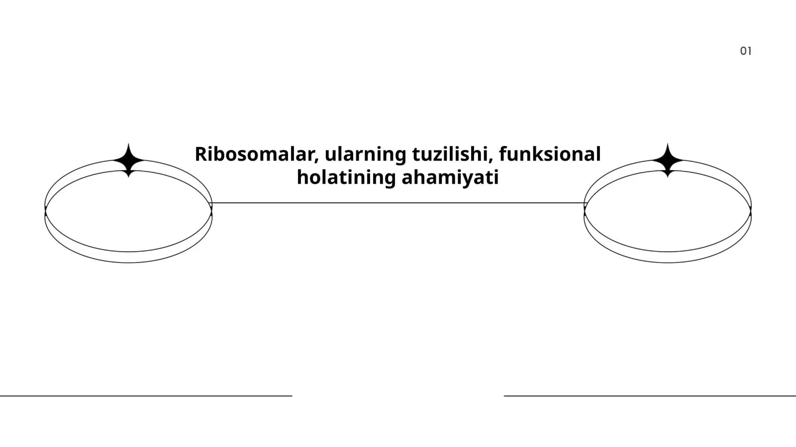 Ribosomalar tuzilishi