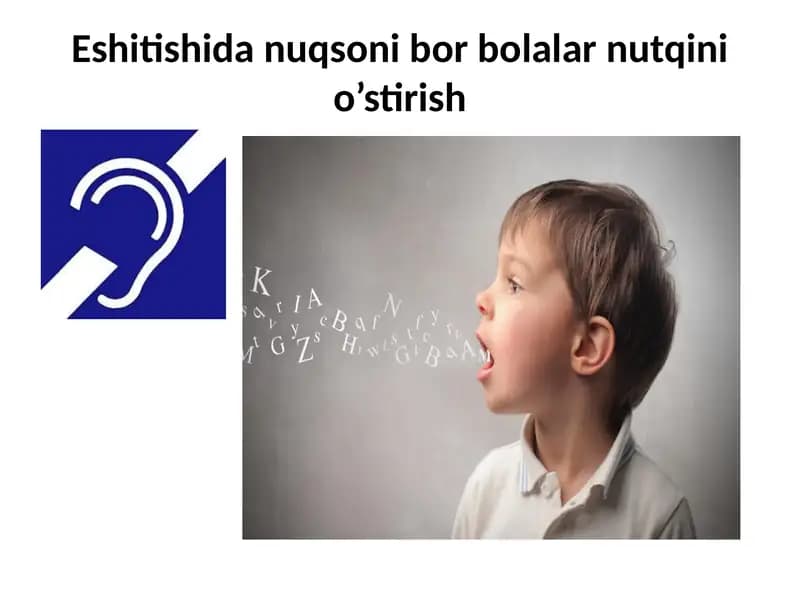 Nutqo`stirish bo`yicha ishlar