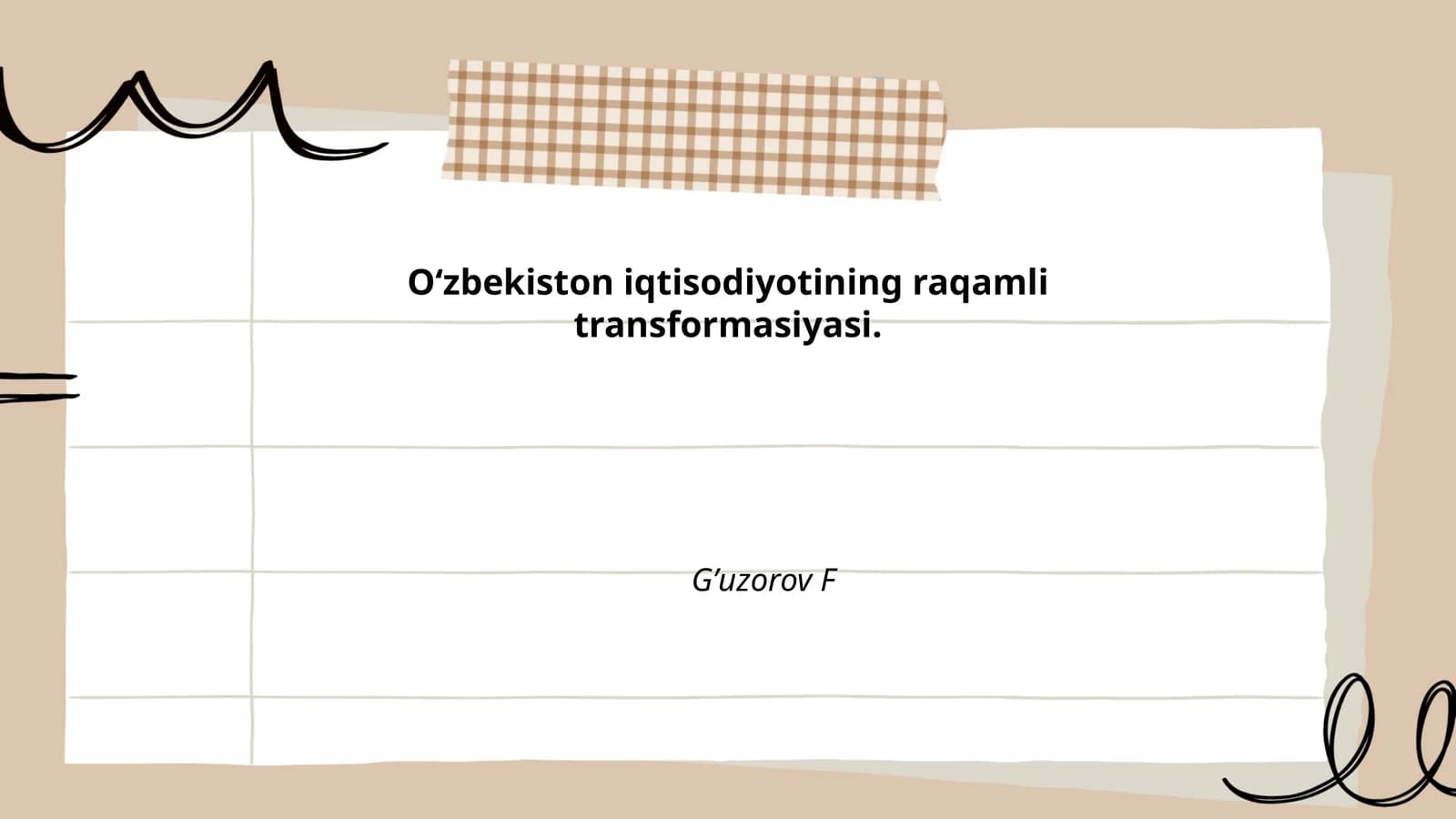 Raqamli iqtisodiyotni rivojlantirish strategiyalari