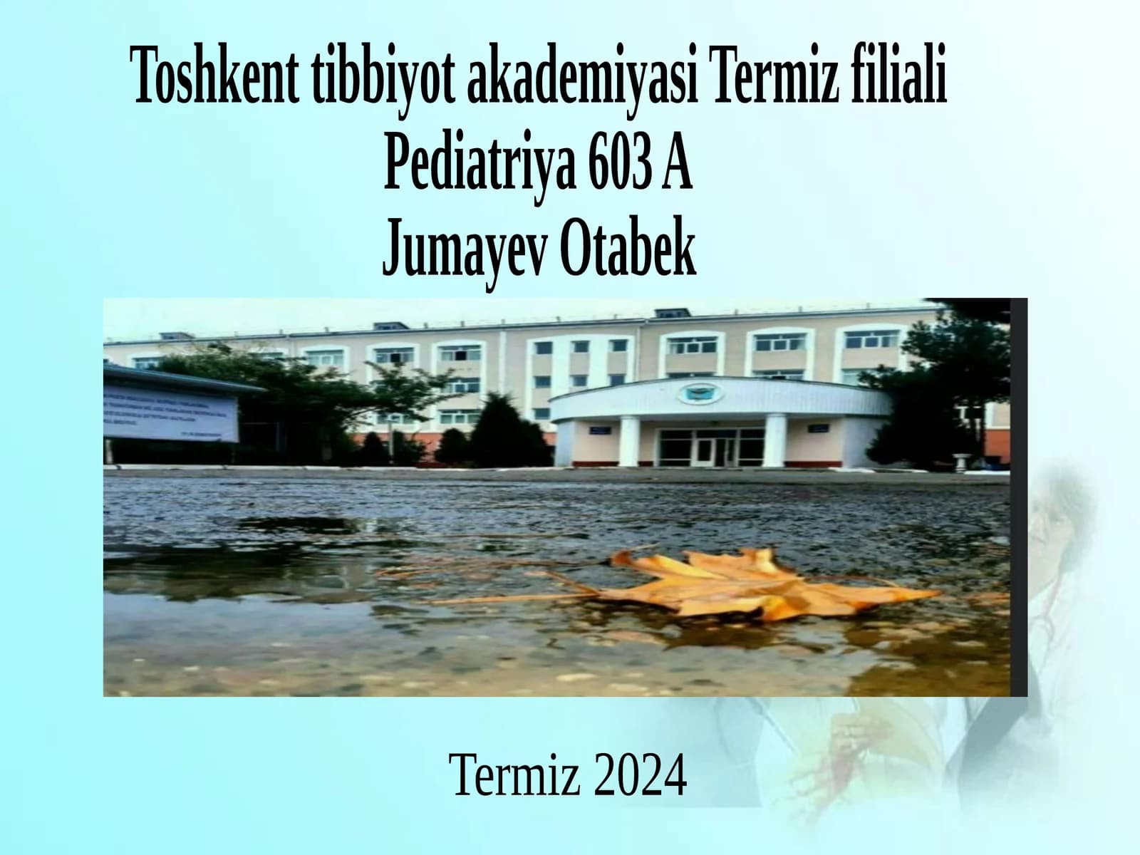 Zamonaviy o'q-dorilarning halokatli ta'sirining xususiyatlari