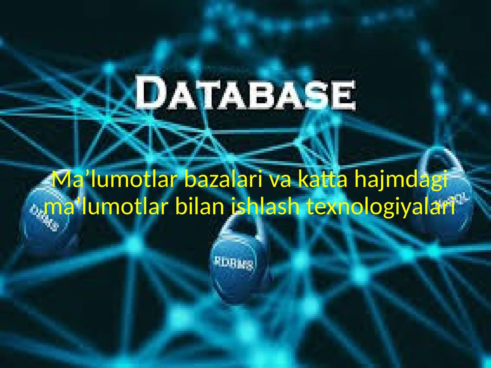 Malumotlar bazasi