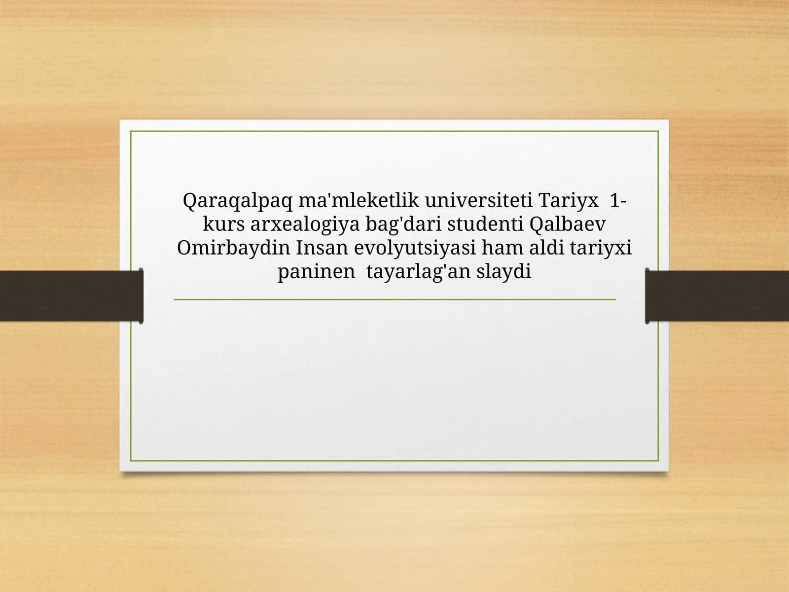 Ideografik jazıw haqqındaǵı ańız
