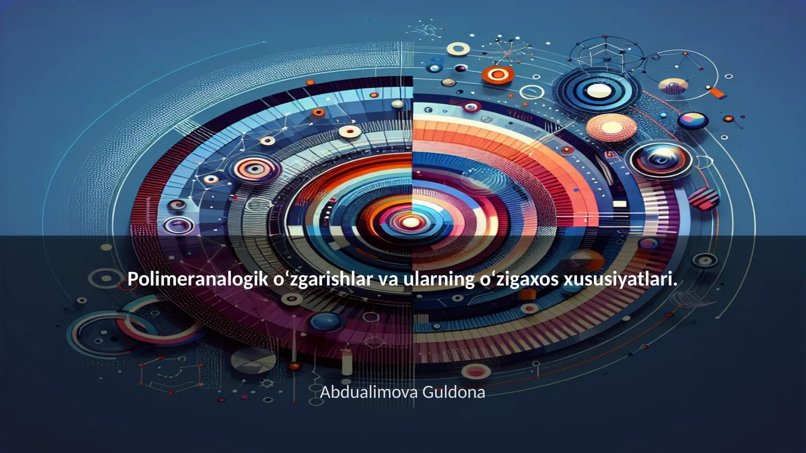 Polimeranalojik o‘zgarishlar va ularning o‘zigaxos xususiyatlari