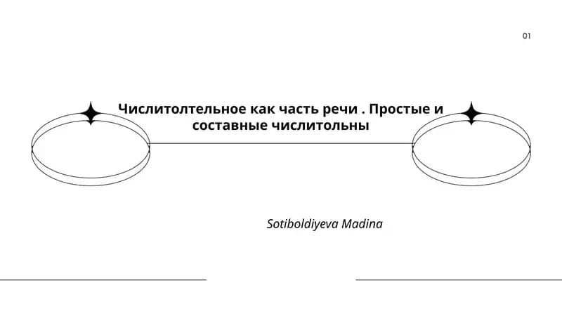 Числительное как часть речи