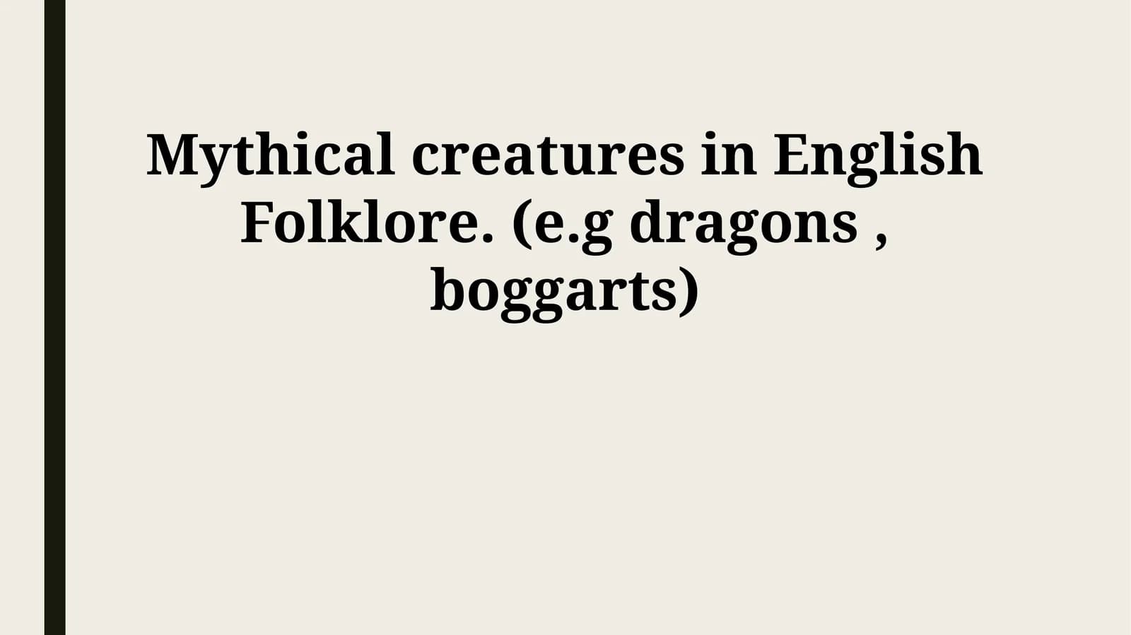 Folklore: Pixies