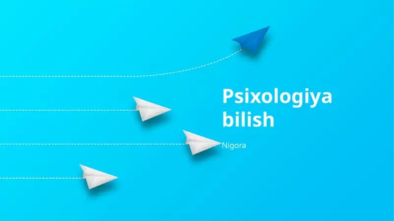 Psixologiya bilish