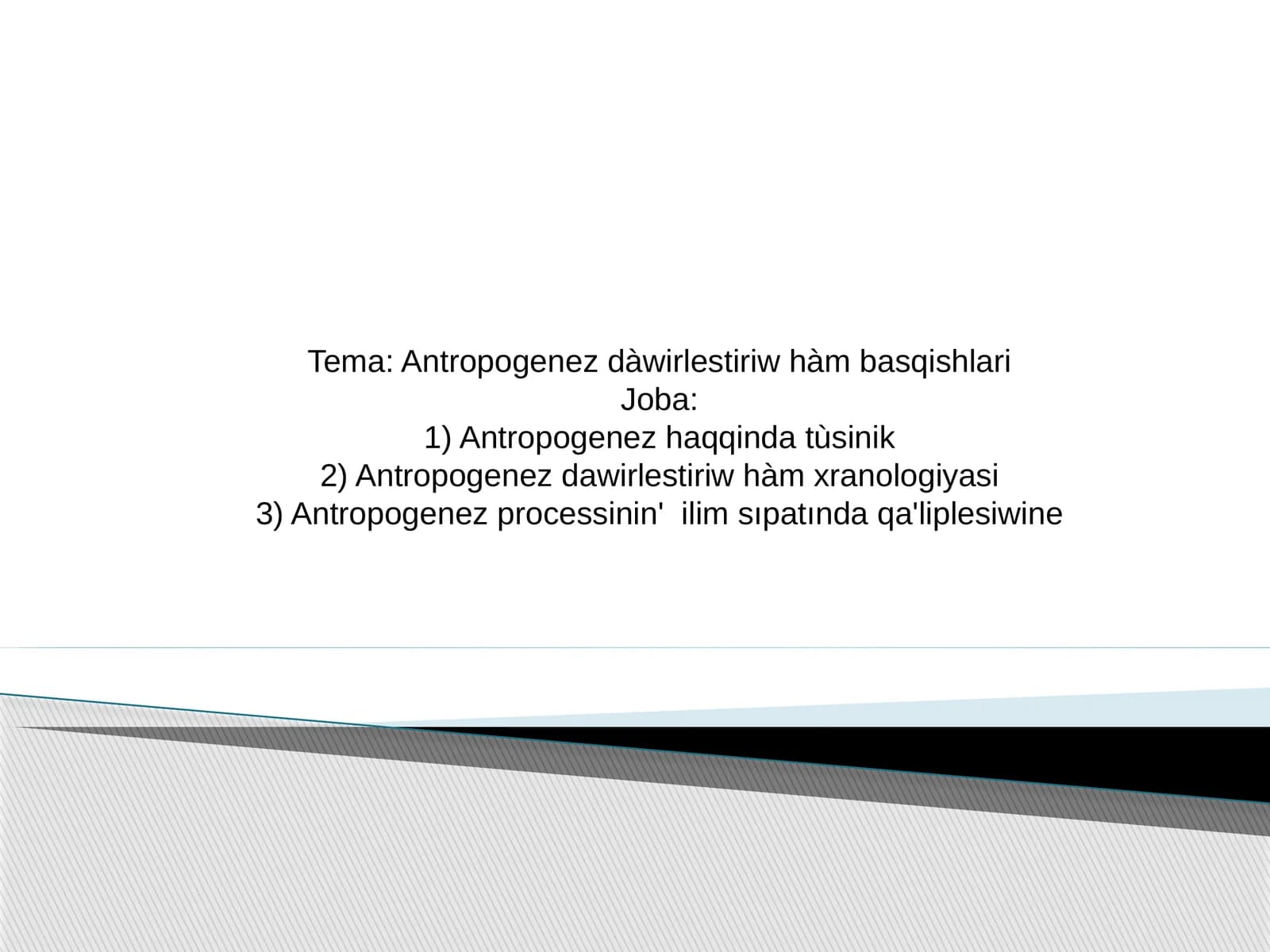 Antropologiya