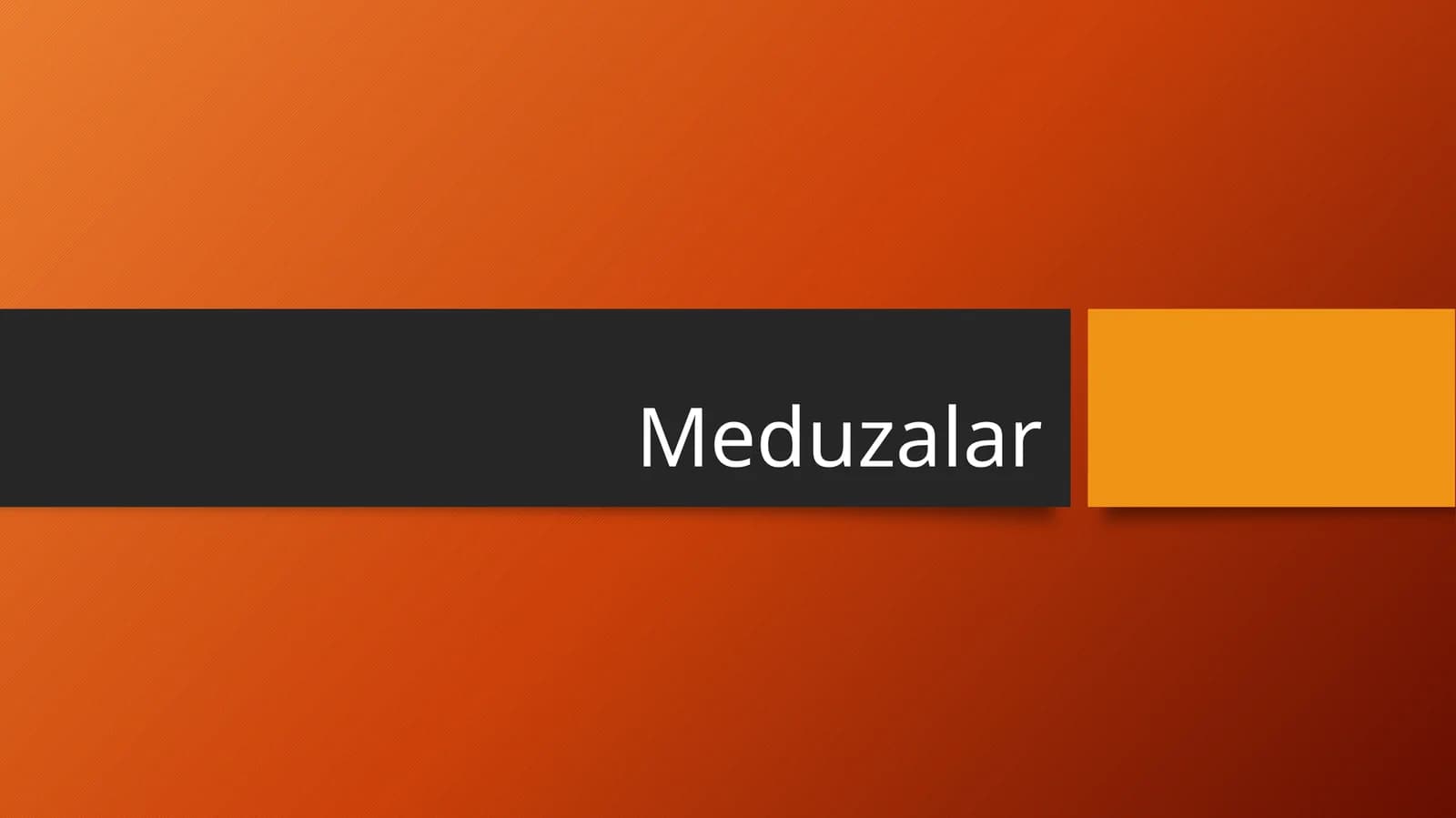 Meduzalar