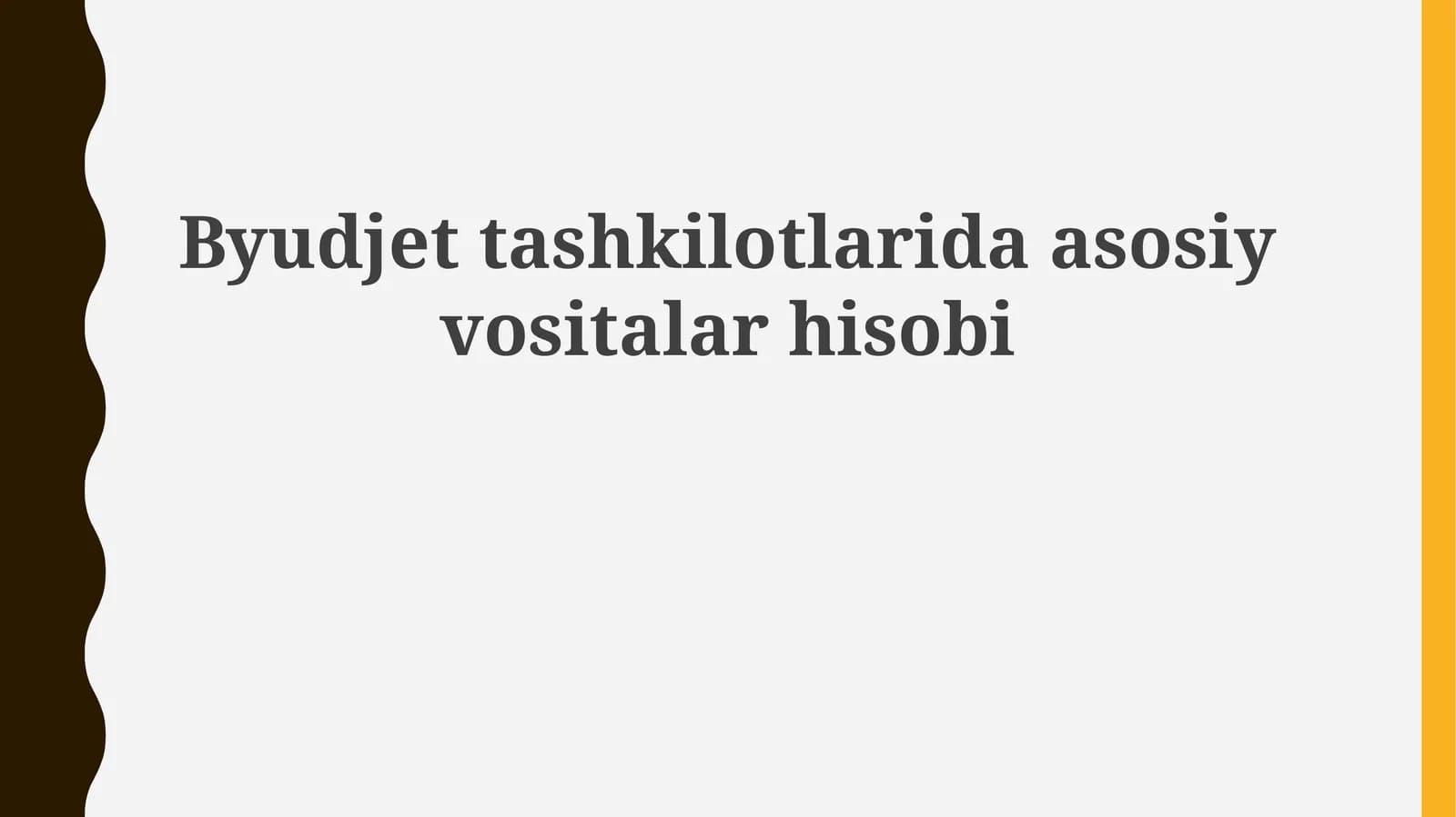 Byudjettashkilotlaridaasosiyvositalarhisobi