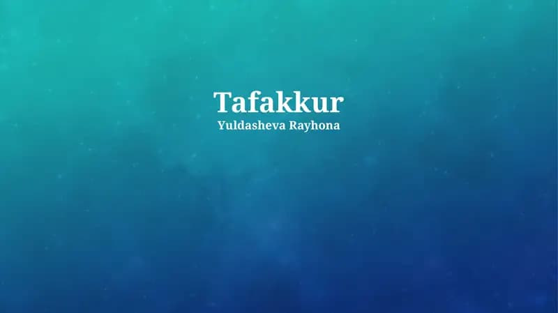 Mulohazani qo'llash usullari