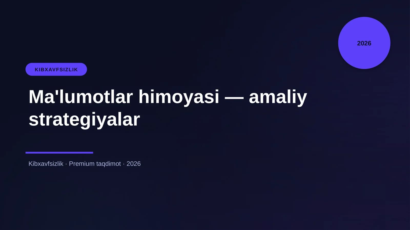 KIBXAVFSIZLIK