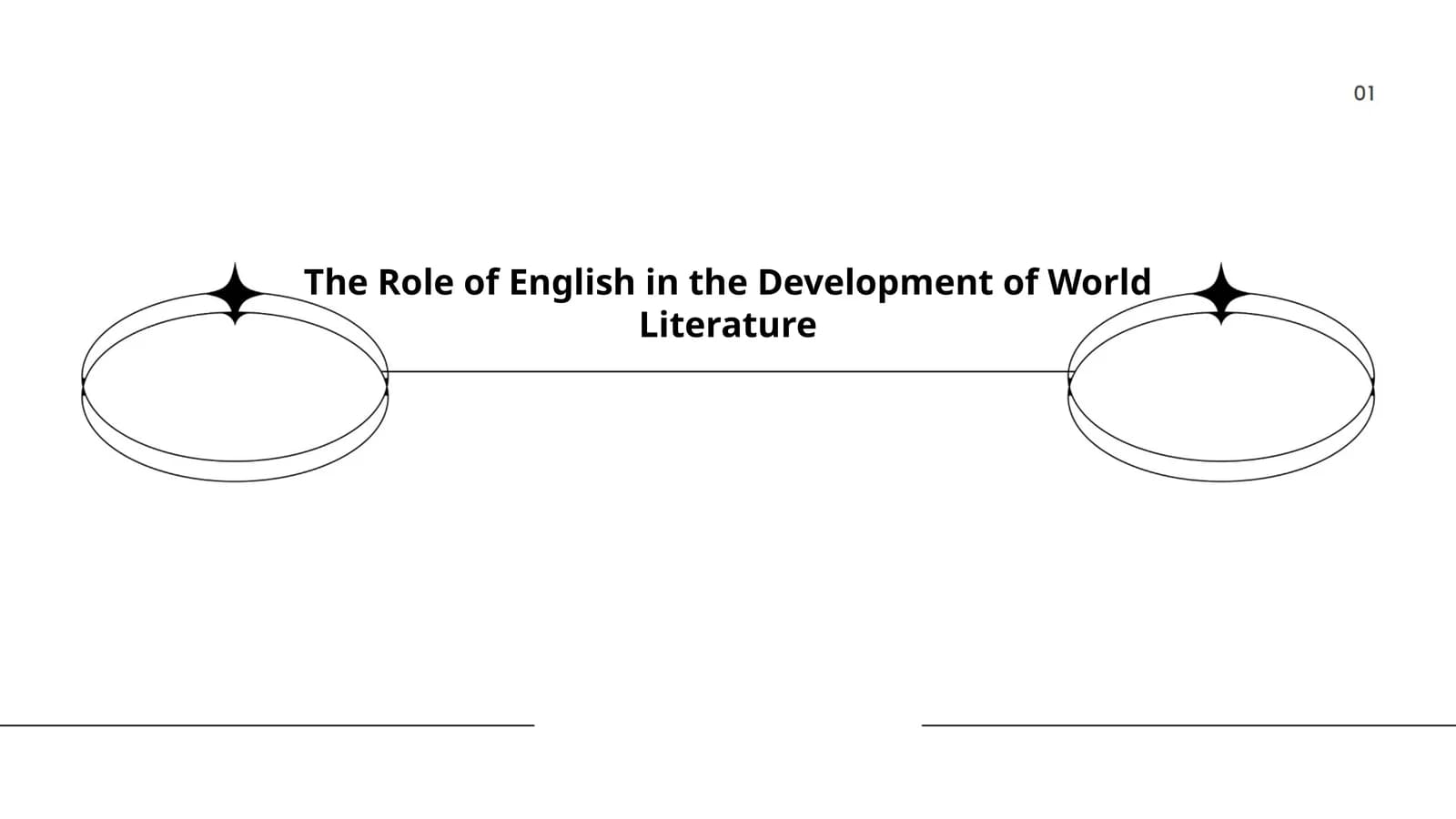The Role of English in the Development of World Literature