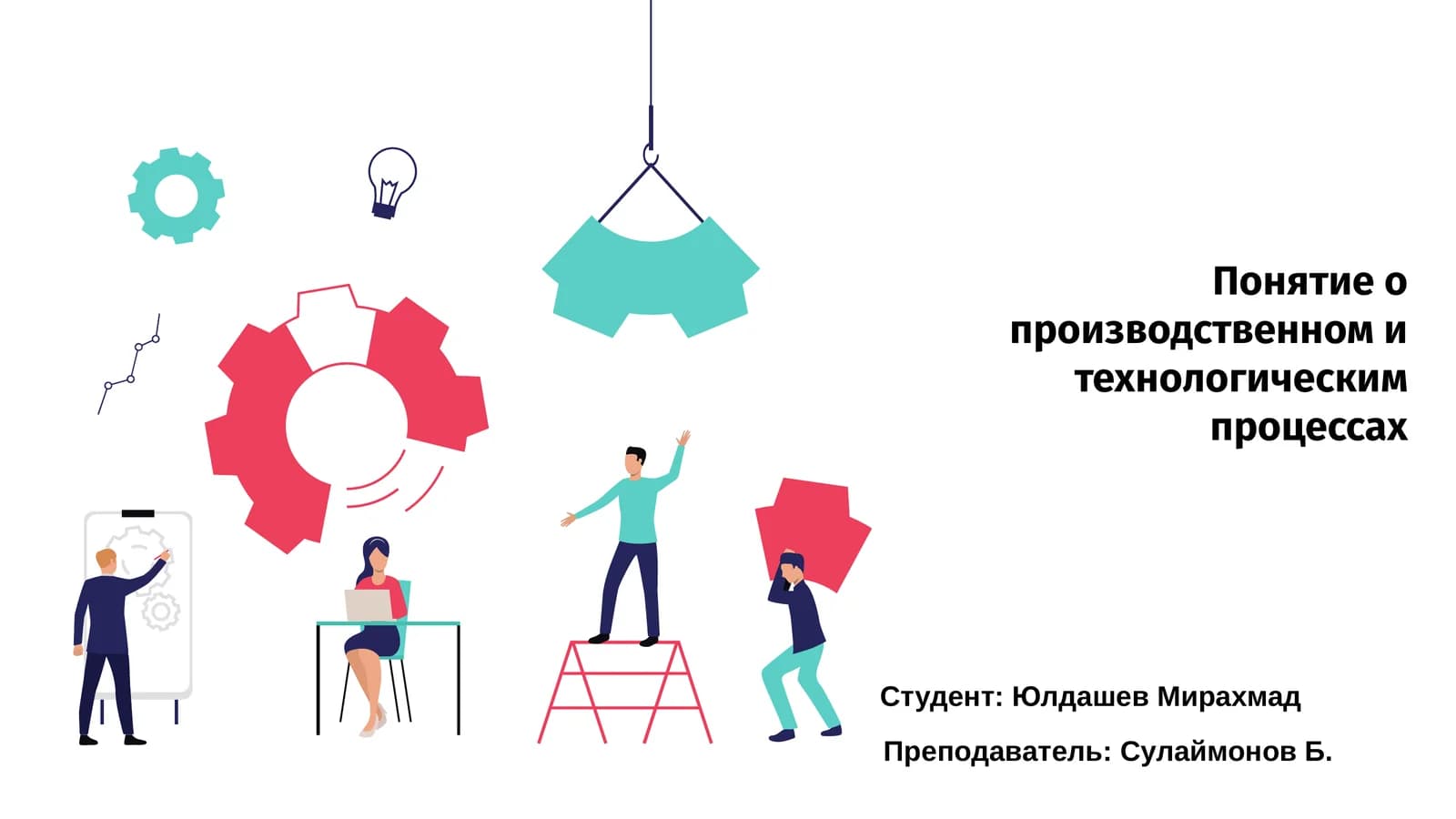 Понятие о производственном и технологическим процессах