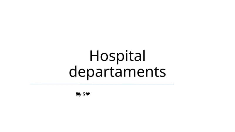 Obstetrics and Gynecology (OB-GYN)