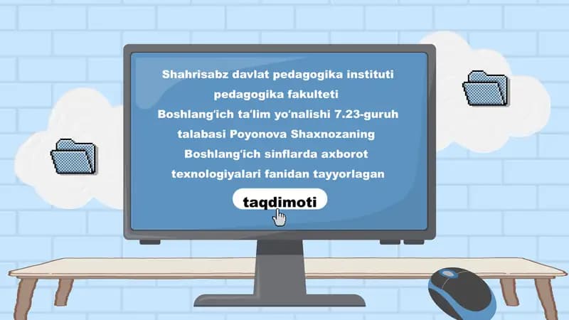Namoyish qiluvchi dasturlar