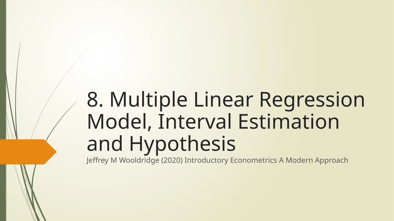 Introductory Econometrics A Modern Approach