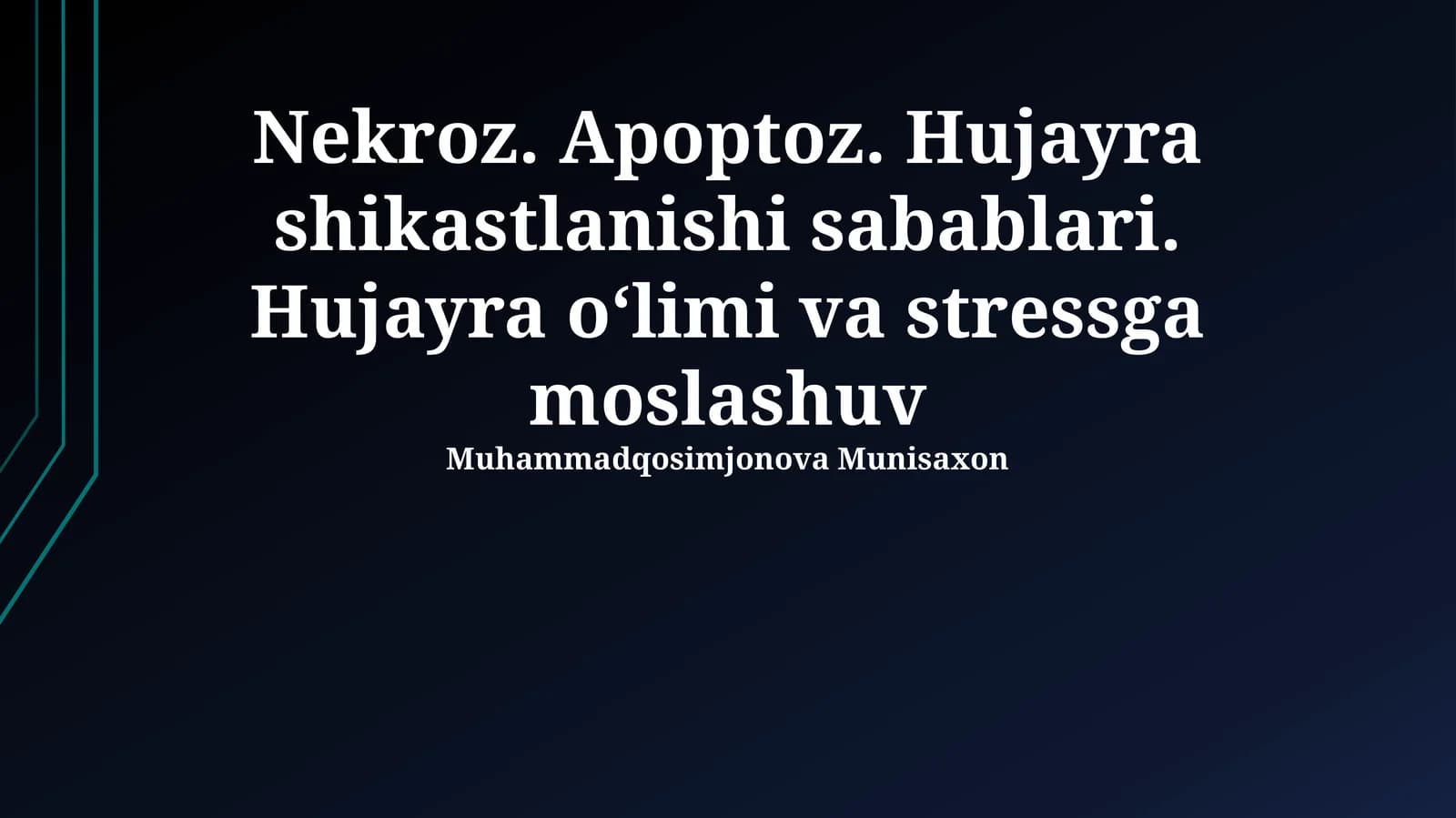 Nekroz: Ta'rifi, Turlari va Mexanizmlari