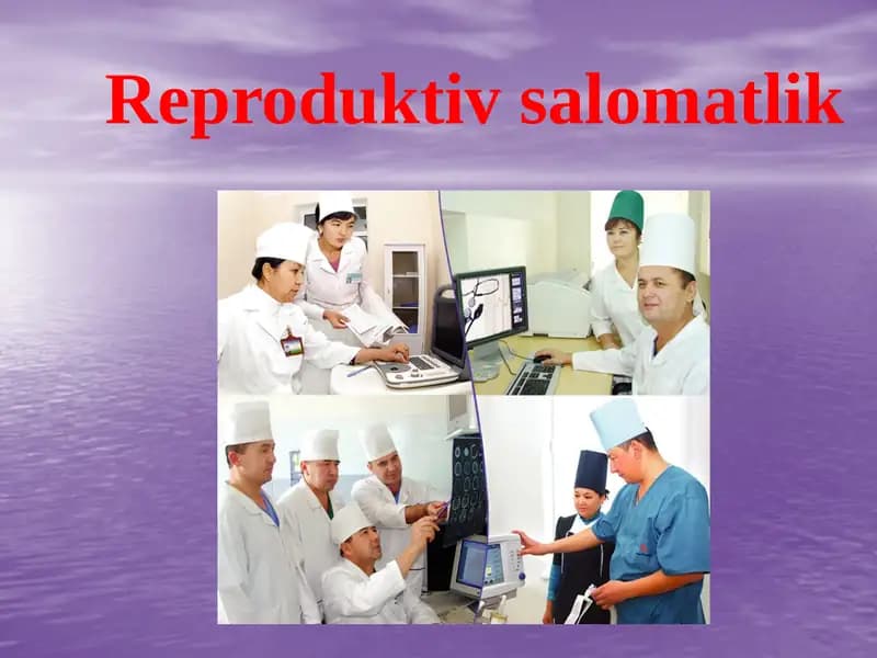 Reproduktiv salomatlik